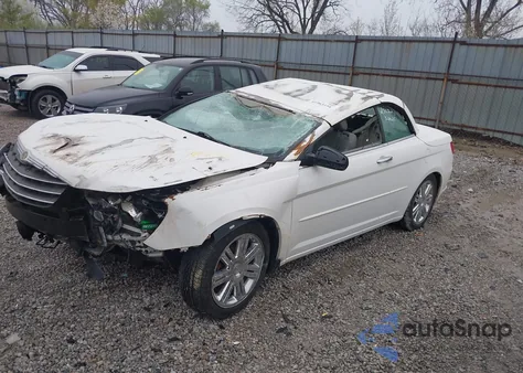 2008 Chrysler Sebring Limited из США, поврежденный, VIN 1C3LC65M48N289969